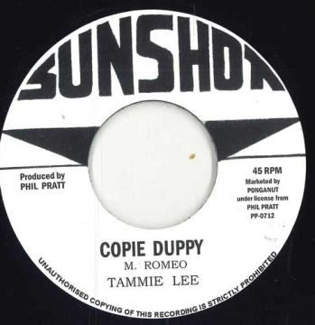 7” Tammie Lee Copie Duppy / Copie Duppy (Version) PP0712 Sunshot EU /00048