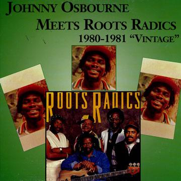 LP Johnny Osbourne Meets Roots Radics 1980-1981 Vintage AALP0193 Clocktower CA 未開封 /00260