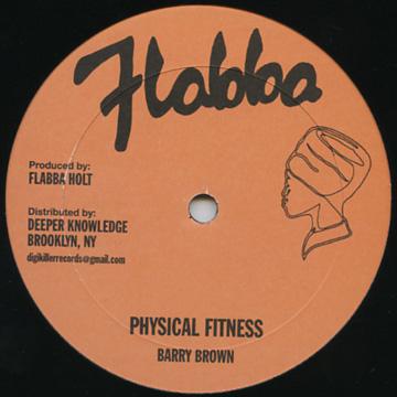 12” Barry Brown / Roots Radics Physical Fitness / Fighting Radics Whip Them DKR034 Flabba Sounds/Digiki /00234