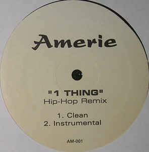 12” Amerie 1 Thing (Hip-Hop Remix) AM001 NOT ON LABEL /00250
