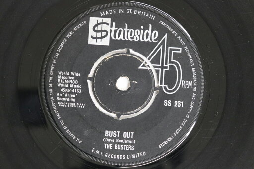 【中古】英7” Busters Bust Out / Astronauts SS231 Stateside /00080 【中古】英7” Busters Bust Out / Astronauts SS231 Stateside /00080