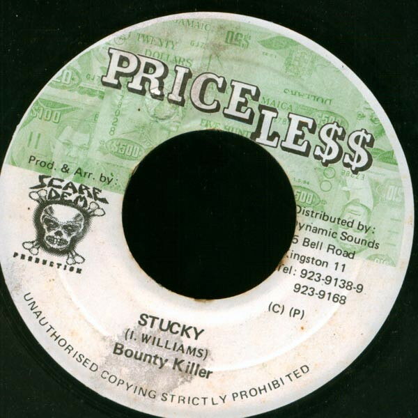 7” Bounty Killer / Jazzwad Stucky NONE Price Less /00080