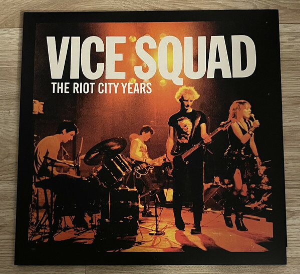 【新品】LP Vice Squad The Riot City Years (Yellow Vinyl) PLATE058LP Audioplatter Ltd. 未開封 /00260