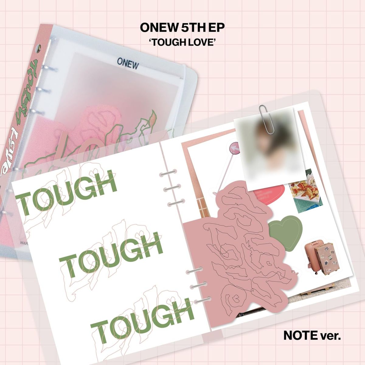【新品】CD Onew(Shinee) Onew (Shinee) [tough Love] (Note Ver.)（韓国盤）【 DU...