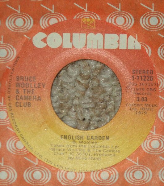 7” Bruce Woolley &amp; The Camera Clu English Garden 111226 Columbia /00080