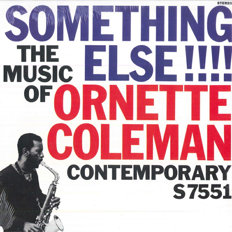 LP Ornette Coleman Something Else!!! Music Of Ornette Coleman OJC163 Fantasy US /00260