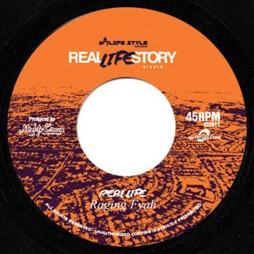 7” Raging Fyah Real Life / Version LSREU001 Life Style/Buyreggae /00048