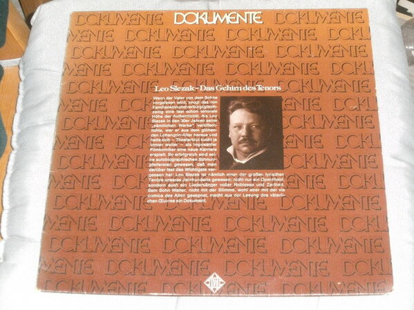 LP Leo Slezak , Walter Slezak Leo Slezak - Das Gehirn Des Tenors 642087 Telefunken /00260
