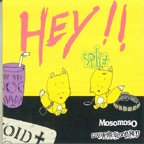 CD Mosomoso Color Me Blood RED Hey!! Split DANDOH101 男道 /00110