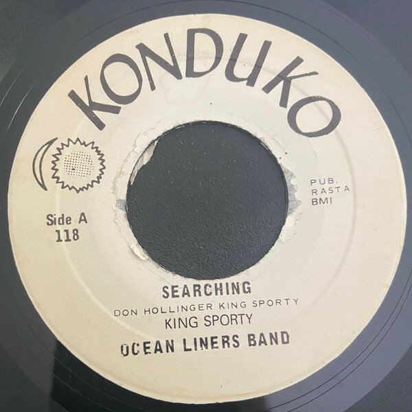 7” King Sporty, Oceanliners Searching 118 Konduko /00080