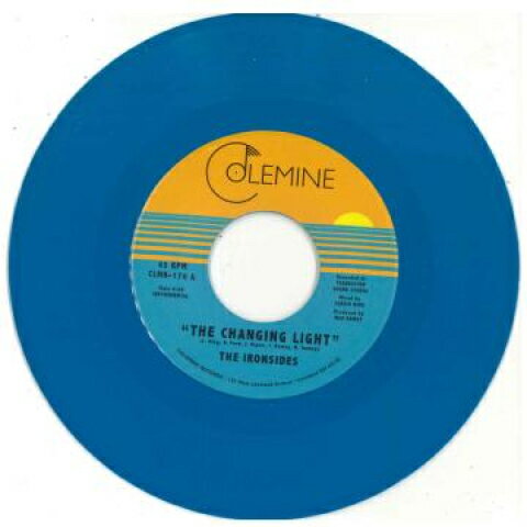 7” Ironsides Changing Light / Sommer (Blue Opaque Vinyl) CLMN176 COLEMINE /00080