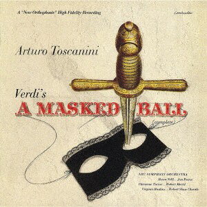 【新品】2discs CD アルトゥーロ・トスカニーニ ヴェルディ：歌劇「仮面舞踏会」（全曲） （Blu-specCD SICC308789 （株）ソニー・ミュー 未開封 /00220