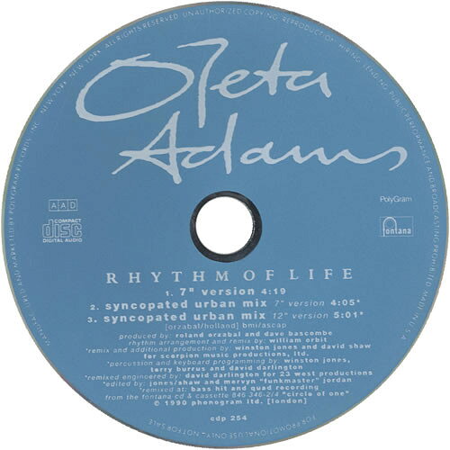 ・アーティスト Oleta Adams ・タイトル Rhythm Of Life ・レーベル・型番 FONTANA CDP254 ・フォーマット CD ・コンディション(盤) 良い (VG+) ・コンディション(ジャケット) ・コンディション(帯) オビなし ・特記事項 【プロモ盤】 【Promotion Only】 サンプル画像です。実際の商品の画像ではありません 商品写真はバーコード/カタログ番号に対応したサンプル画像ですので、お送りする商品の画像ではありません。帯やライナーなどの付属品は、特記事項に記載されている場合のみ含まれます。プロモやカラーレコードなどの仕様についても、該当する場合のみ特記事項に記載しています。 【ご購入前に必ずご確認ください】 ・本店サイト(www.recordcity.jp)とは価格、送料が違います ・本店サイト、その他支店のオーダーとは同梱発送できません ・注文確定後に別の注文を頂いた場合、注文同士の同梱は致しかねます。 ・別倉庫から発送しているため、店頭受け渡しは対応しておりません ・一部商品は他の通販サイトでも販売しているため、ご注文のタイミングによっては商品のご用意ができない場合がございます。 ・土日祝日はお休みです 金曜・祝前日9時以降のご連絡またはご入金は、返答または発送が週明け・祝日明けに順次対応となります。 ・ご購入後のキャンセル不可 ご購入後のキャンセルはいかなる理由においてもお受けできません。ご了承の上、ご購入くださいませ。 ・日本郵便(ゆうパック/ゆうメール)によるお届けになります。 ・中古品であることをご理解ください 当ストアでは中古商品を主に販売しております。中古品であることをご理解の上ご購入ください。また、一部商品はRecordCityオンラインストアで試聴可能です。 ・返品について お客様のご都合による返品は一切承っておりません。 表記の内容と実際の商品に相違がある場合、また針飛び等で返品・返金をご希望される場合は、商品の到着後1週間以内にご連絡ください。商品の返送をこちらで確認後、キャンセル・返金を行います。 コンディションVG以下の商品は返品できません。プレイに影響のない表面のこすれ傷、プレス起因のノイズ盤は返品の対象外です。 【コンディション表記】 ・ほぼ新品(M-)(Like New) 完全な新品。未使用。当店ではほぼ使用しません ・非常に良い(EX)(Excellent) 中古盤として美品な状態。わずかな経年を感じるものの傷みを感じさせない、当店基準で最高の状態 ・良い(VG+)(Very Good Plus) 丁寧に扱われた中古品で、軽い使用感がみられる。 ・可(VG)(Acceptable) 使い込まれた中古品で、「良い」よりもさらに使用感がみられる。 ・悪い(VG-)(Bad) 状態が悪いアイテム。使用の保障はなく、再生不可、針飛び、目立つノイズがあるかもしれない。状態によるクレーム不可。返品不可。 ・非常に悪い(G)(Very Bad) 「悪い」よりさらに状態が悪いアイテム。使用の保障はなく、再生不可、針飛び、目立つノイズがあるかもしれない。状態によるクレーム不可。返品不可。 ・ジャンク(Fair)(Junk/Fair) 割れている、反っている、水ダメージがある、カビ、ジャケットが分離している、ひどい書き込み、ひどい擦れなど最低の状態。使用の保障はなく、再生不可、針飛び、目立つノイズがあるかもしれない。状態によるクレーム不可。返品不可。 ・ジャンク(Poor)(Junk/Poor) 割れている、反っている、水ダメージがある、カビ、ジャケットが分離している、ひどい書き込み、ひどい擦れなど最低の状態。使用の保障はなく、再生不可、針飛び、目立つノイズがあるかもしれない。状態によるクレーム不可。返品不可。