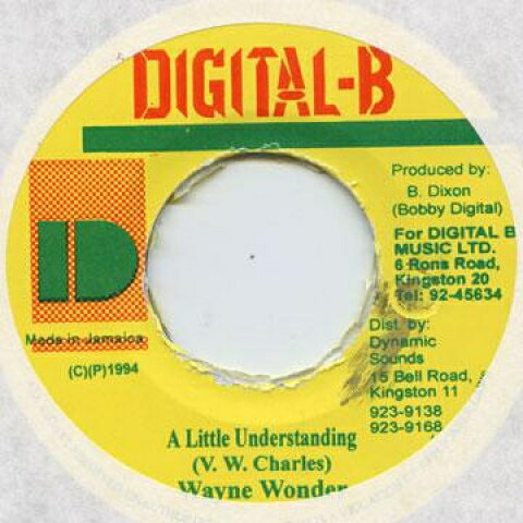 7” Wayne Wonder A Little Understanding Digital B /00050