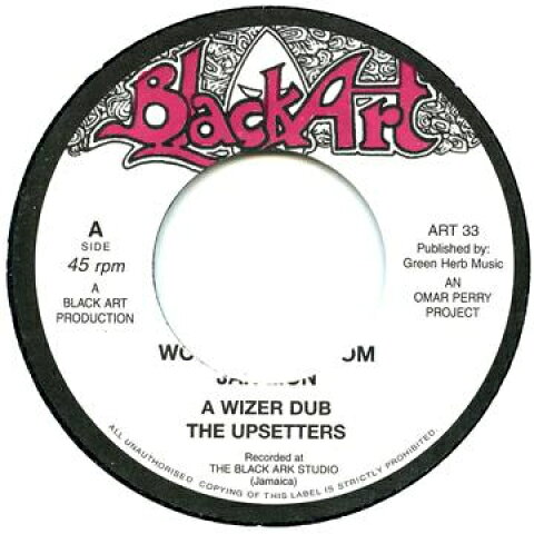 【中古】7” Jah Lion Words Of Wisdom / Hay Fever ART33 Black Art /00080