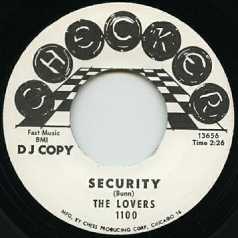 【新品】7” Lovers / Ko Ko Taylor Security / Wang Dong Doodle CHECKER1100 Chec...