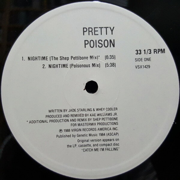 12” Pretty Poison Nightime VSX1429 Virgin /00250