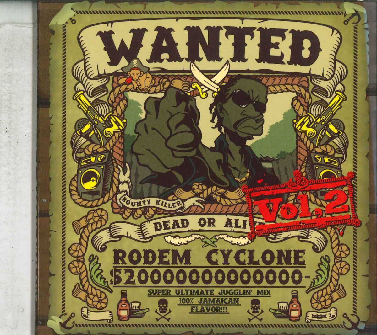 【中古】CD Rodem Cyclone Wanted Mix Vol.2 RCM010 NOT ON LABEL 紙ジャケ /00110