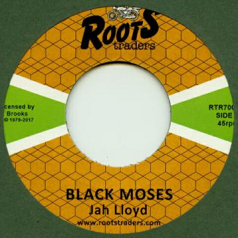 7” Jah Lloyd Black Moses / Dub RTR7004 Roots Traders /00080