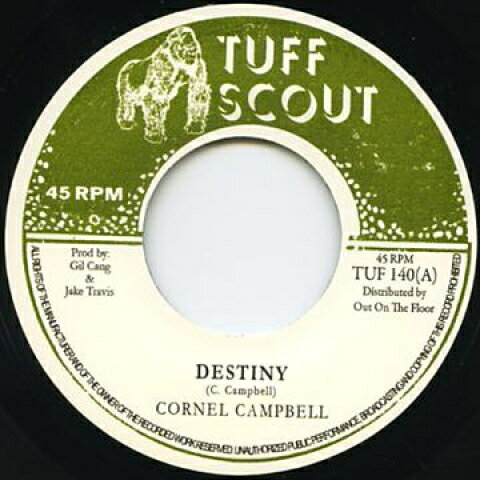 7” Cornell Campbell Destiny / Dub TUF140 Tuff Scout /00080