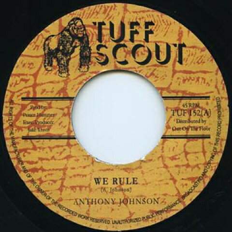 7” Anthony Johnson We Rule / Ruling Version TUF152 Tuff Scout /00080