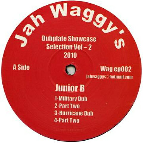LP Junior B, Uprising Sounds Jah Waggys Dubplate Showcase Selection Volume 2 (Pl WAGEP002 Jah Waggys /00260