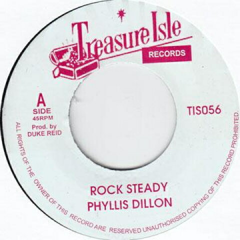 7” Phyllis Dillon / Tommy McCook Rock Steady / Soul Rock TIS056 Treasure Isle UK /00050