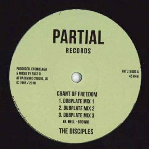 12” Disciples Chant Of Freedom (Mix1) (Mix 2) (Mix 3) / Armaged PRTL12006 Partial UK /00190