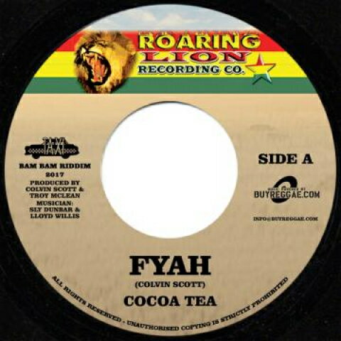 7” Cocoa Tea / Ines Pardo Fyah / Fuego RLEU001 Roaring Lion/Buyregg /00080