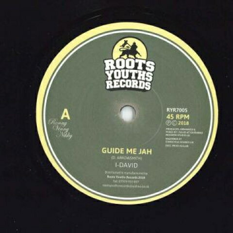 7” I David Guide Me Jah / Version RYR7005 Roots Youths Records /00080