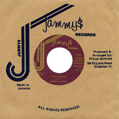7” Conroy Smith Love Affair / Love Affair Version DSRLJ7022 Jammys/Dub Store Rec /00046
