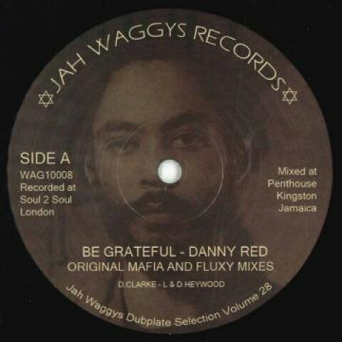 10” Danny Red Be Grateful Be Grateful Dub / Final Fight Final F WAG10008 Jah Waggys UK /00130