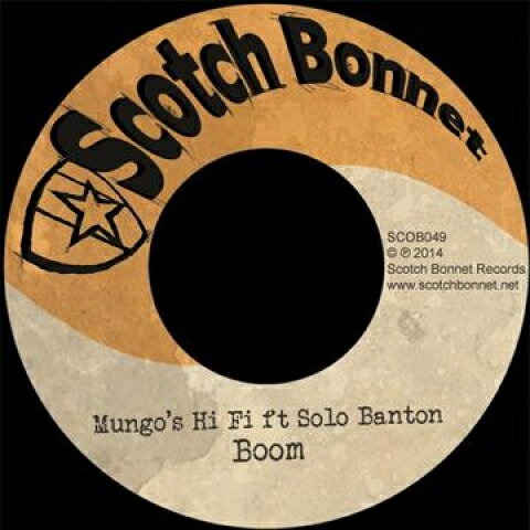 7” Mungos Hi Fi, Solo Banton Boom SCOB049 Scotch Bonnet /00080