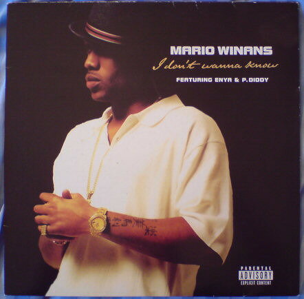 12” Mario Winans I Dont Wanna Know / Pretty Girl Bullsh*t MCST40369 Bad Boy Entertainmen /00250