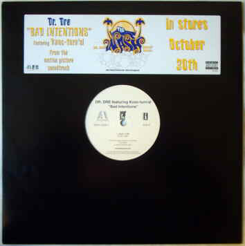 12” Dr. Dre, Knoc-Turnal Bad Intentions INTR105301 Aftermath Entertainm /00250