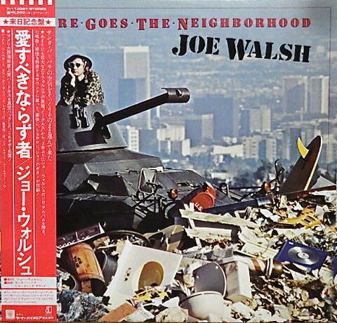 【中古】LP Joe Walsh There Goes The Neighborhood P11008Y ASYLUM Japan Vinyl