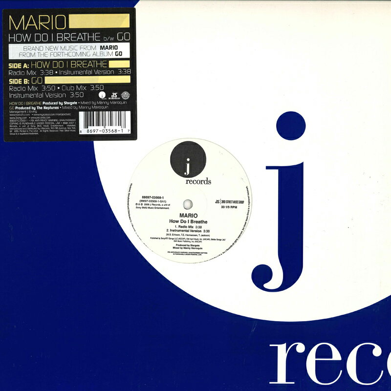 ・アーティスト Mario ・タイトル How Do I Breathe / Go ・レーベル・型番 J 88697035681 ・フォーマット 12インチレコード ・コンディション(盤) 良い (VG+) ・コンディション(ジャケット) 良い (VG+) ・コンディション(帯) オビなし ・特記事項 【ハイプステッカー】【カバーにリングウェア】 サンプル画像です。実際の商品の画像ではありません 商品写真はバーコード/カタログ番号に対応したサンプル画像ですので、お送りする商品の画像ではありません。帯やライナーなどの付属品は、特記事項に記載されている場合のみ含まれます。プロモやカラーレコードなどの仕様についても、該当する場合のみ特記事項に記載しています。 【ご購入前に必ずご確認ください】 ・本店サイト(www.recordcity.jp)とは価格、送料が違います ・本店サイト、その他支店のオーダーとは同梱発送できません ・注文確定後に別の注文を頂いた場合、注文同士の同梱は致しかねます。 ・別倉庫から発送しているため、店頭受け渡しは対応しておりません ・一部商品は他の通販サイトでも販売しているため、ご注文のタイミングによっては商品のご用意ができない場合がございます。 ・土日祝日はお休みです 金曜・祝前日9時以降のご連絡またはご入金は、返答または発送が週明け・祝日明けに順次対応となります。 ・ご購入後のキャンセル不可 ご購入後のキャンセルはいかなる理由においてもお受けできません。ご了承の上、ご購入くださいませ。 ・日本郵便(ゆうパック/ゆうメール)によるお届けになります。 ・中古品であることをご理解ください 当ストアでは中古商品を主に販売しております。中古品であることをご理解の上ご購入ください。また、一部商品はRecordCityオンラインストアで試聴可能です。 ・返品について お客様のご都合による返品は一切承っておりません。 表記の内容と実際の商品に相違がある場合、また針飛び等で返品・返金をご希望される場合は、商品の到着後1週間以内にご連絡ください。商品の返送をこちらで確認後、キャンセル・返金を行います。 コンディションVG以下の商品は返品できません。プレイに影響のない表面のこすれ傷、プレス起因のノイズ盤は返品の対象外です。 【コンディション表記】 ・ほぼ新品(M-)(Like New) 完全な新品。未使用。当店ではほぼ使用しません ・非常に良い(EX)(Excellent) 中古盤として美品な状態。わずかな経年を感じるものの傷みを感じさせない、当店基準で最高の状態 ・良い(VG+)(Very Good Plus) 丁寧に扱われた中古品で、軽い使用感がみられる。 ・可(VG)(Acceptable) 使い込まれた中古品で、「良い」よりもさらに使用感がみられる。 ・悪い(VG-)(Bad) 状態が悪いアイテム。使用の保障はなく、再生不可、針飛び、目立つノイズがあるかもしれない。状態によるクレーム不可。返品不可。 ・非常に悪い(G)(Very Bad) 「悪い」よりさらに状態が悪いアイテム。使用の保障はなく、再生不可、針飛び、目立つノイズがあるかもしれない。状態によるクレーム不可。返品不可。 ・ジャンク(Fair)(Junk/Fair) 割れている、反っている、水ダメージがある、カビ、ジャケットが分離している、ひどい書き込み、ひどい擦れなど最低の状態。使用の保障はなく、再生不可、針飛び、目立つノイズがあるかもしれない。状態によるクレーム不可。返品不可。 ・ジャンク(Poor)(Junk/Poor) 割れている、反っている、水ダメージがある、カビ、ジャケットが分離している、ひどい書き込み、ひどい擦れなど最低の状態。使用の保障はなく、再生不可、針飛び、目立つノイズがあるかもしれない。状態によるクレーム不可。返品不可。