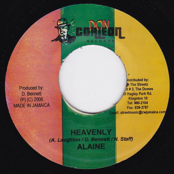Artist Name: N - 【中古】7” Alaine Heavenly NONE Don Corleon Records /00080