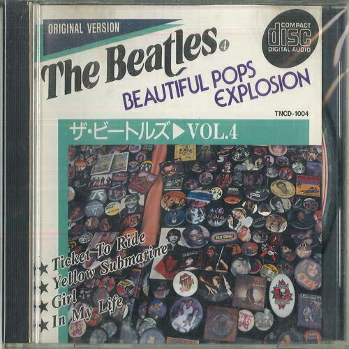 CD Beatles Beautiful Pops Explosion TNCD1004 TONE /00110