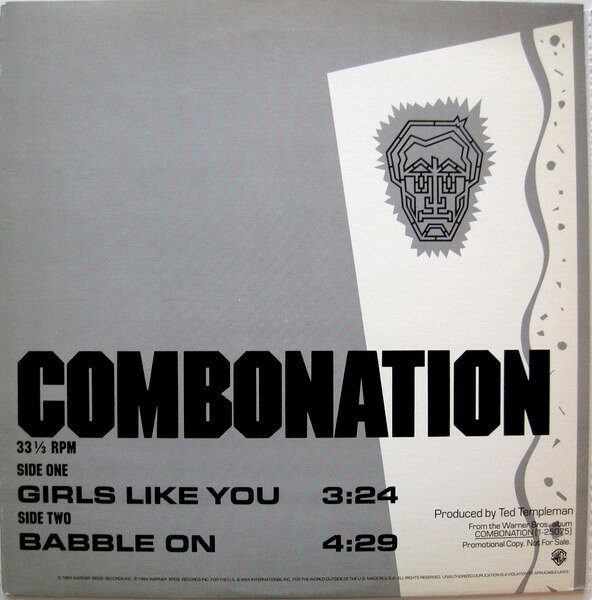 12” Combonation Girls Like You PROA2157 Warner Bros. Records /00250