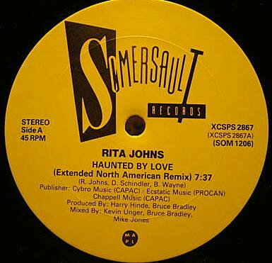 12” Rita Johns Haunted By Love XCSPS2867 Somersault Records /00250