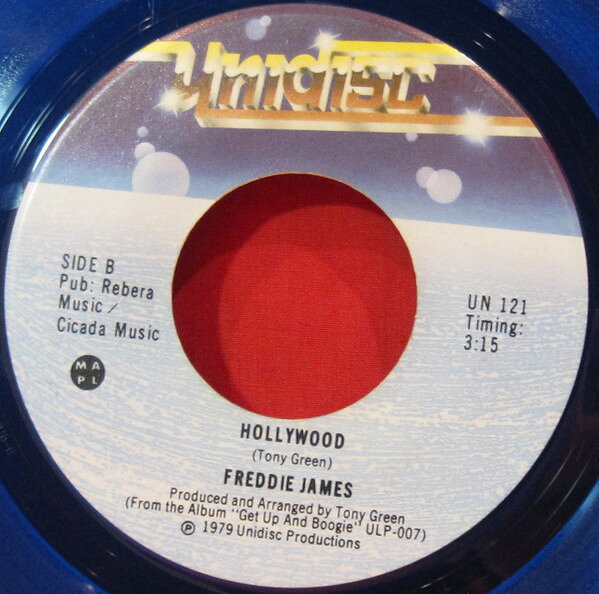 7” Freddie James Hollywood UN121 Unidisc /00080