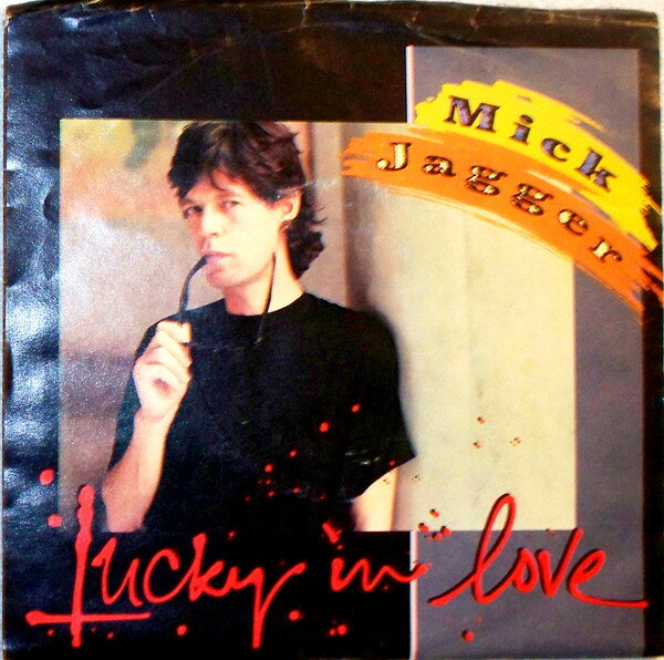 7” Mick Jagger Lucky In Love 3804893PROMO Columbia プロモ /00080
