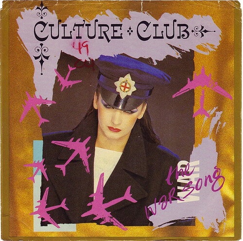 7” Culture Club The War Song 106852 Virgin /00080