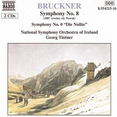 【中古】2discs CD ティントナー ブルックナー:交響曲第8番(第1稿, 1887年ノーヴァク版) 855421516 ナクソス・ジャパン（ 未開封 /00220 recordcity-11093507 RECORD CITY 楽天市場店 パッケージ画像