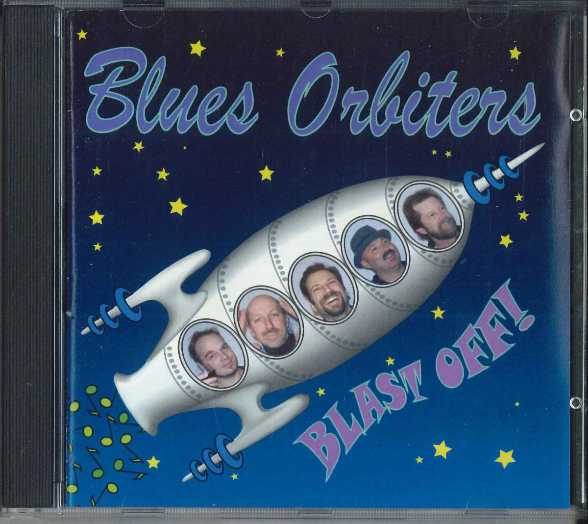 CD Blues Orbiters Blast Off! BOM001 BLUES ORBITER MUSIC /00110