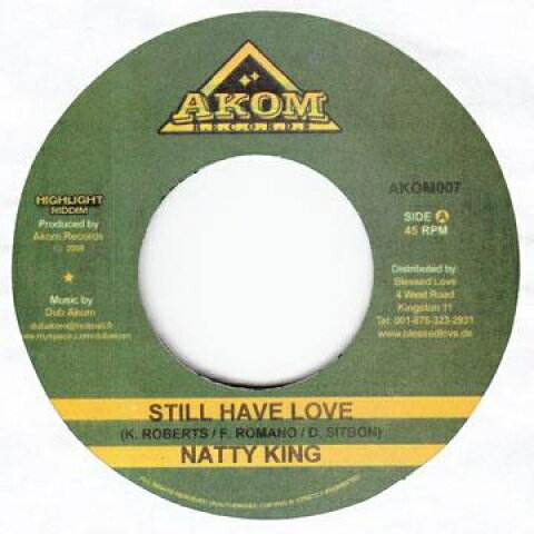7” Jah Mason / Stikki Jah Cause The Light / Leaders Of The World AKOM007 Akom Records /00050