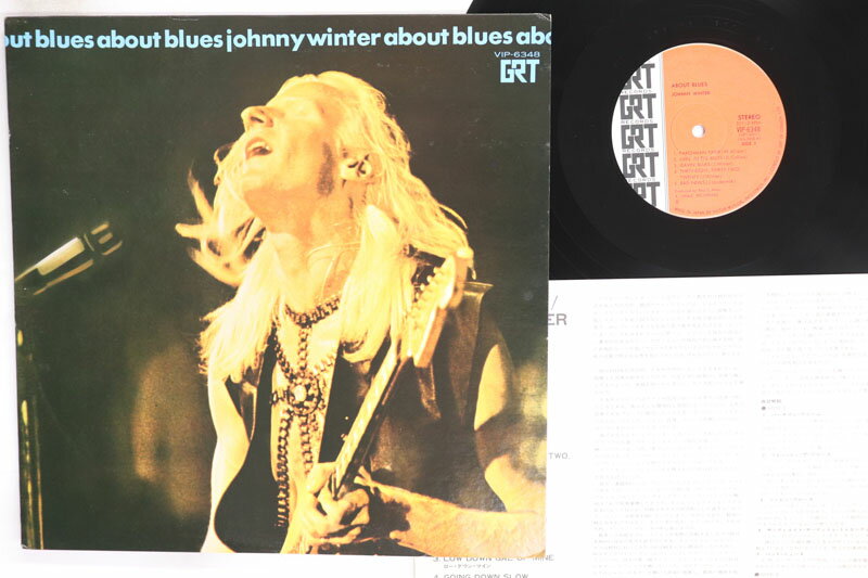 【中古】LP Johnny Winter About Blues VIP6348 GRT /00260