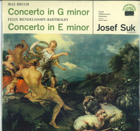 LP ヨーゼフ・スーク, カレル・アン ブルッフ ヴァイオリン協奏曲 第1番 ト短調, 作品26 / SUAST50546 SUPRAPHON /00260