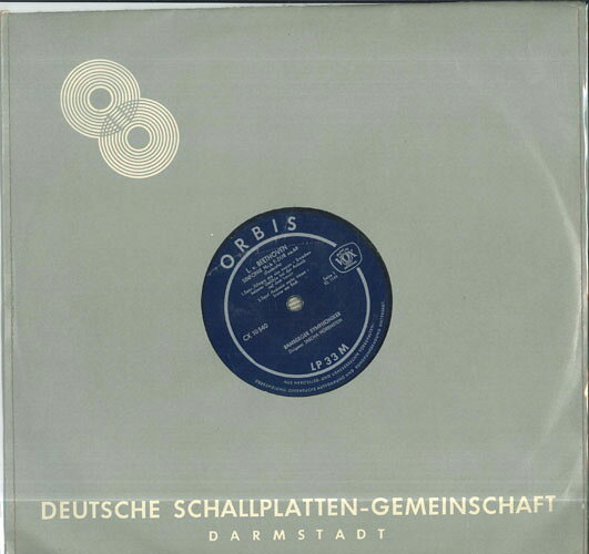 【中古】LP ヤッシャ・ホーレンシュタイン, ベートーヴェン 交響曲 第6番 ヘ長調, 作品68 田園 CX10540 ORBIS /00260 recordcity-11093254 RECORD CITY 楽天市場店 パッケージ画像